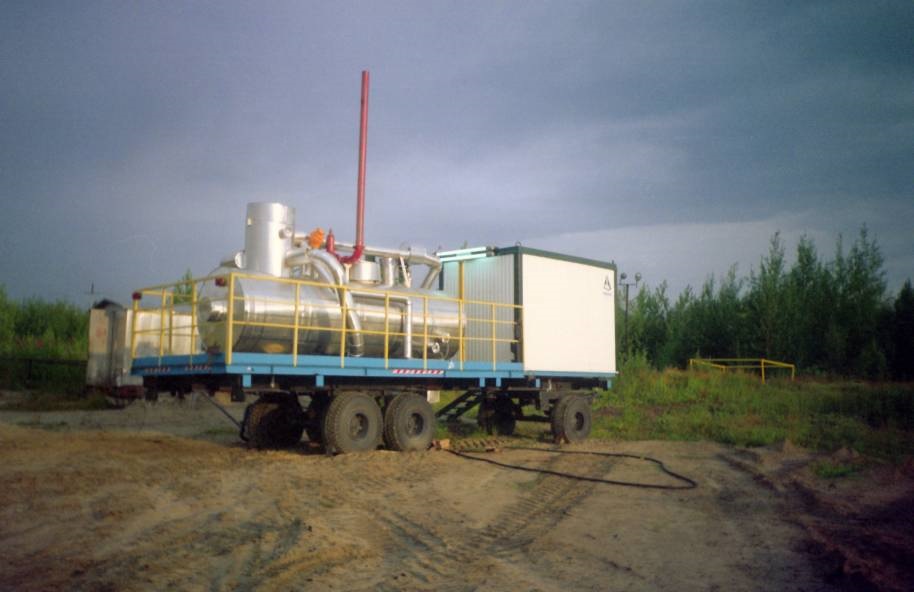 Oil and gas well development mobile unit